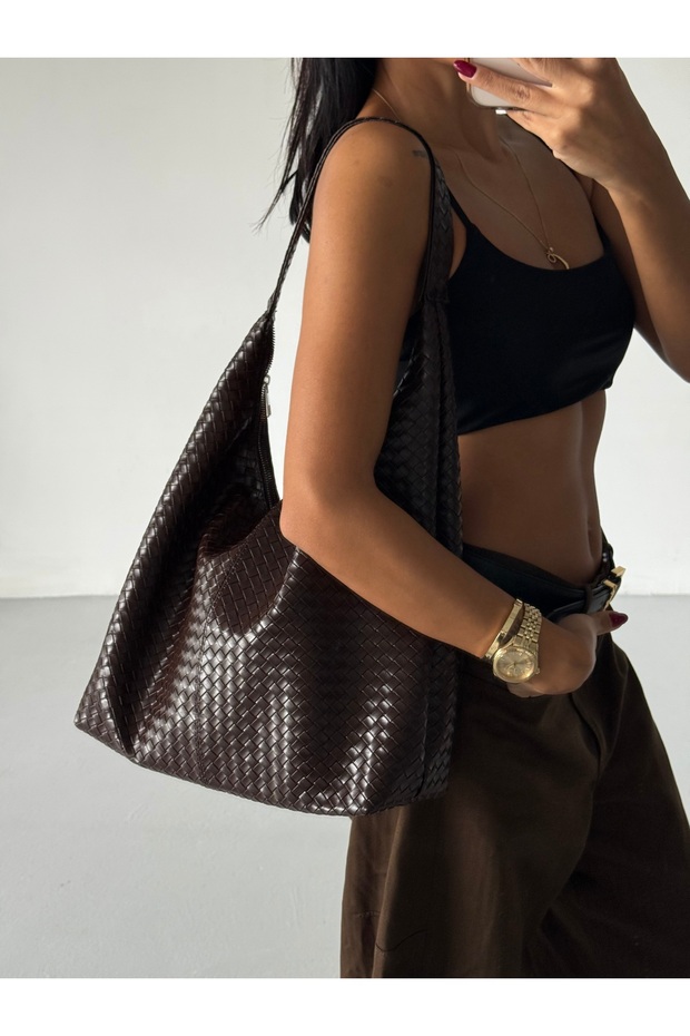 Women's Casual Zippered Shoulder Bag Nora