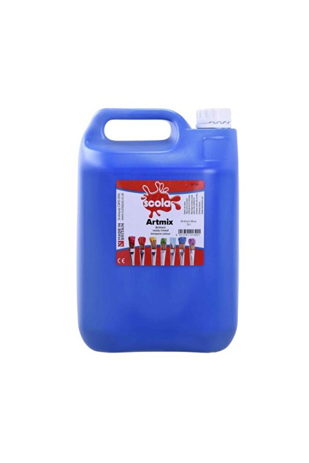 Ready Mixed Paint 5 Litre - Bright Blue