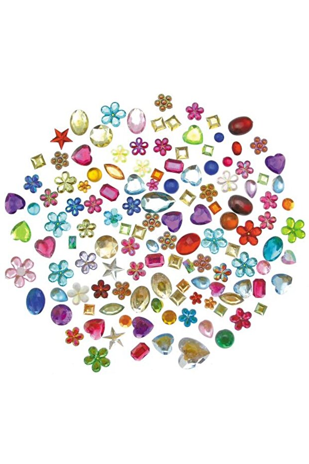 Jewels Acrylic Asstd 450g