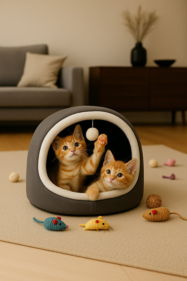 Alaska Model Kedi Evi - 2