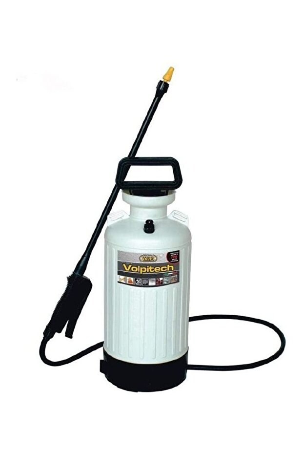 6 Liter Pressure Sprayer With Lance for Disinfection, Sterilization, Agricultural (White/Black