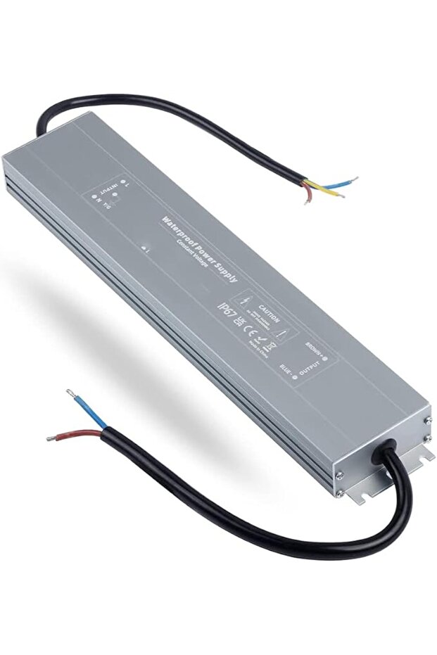 Ultra Slim LED Driver Waterproof IP67 AC to DC Switching Power Supply (200W 12V)