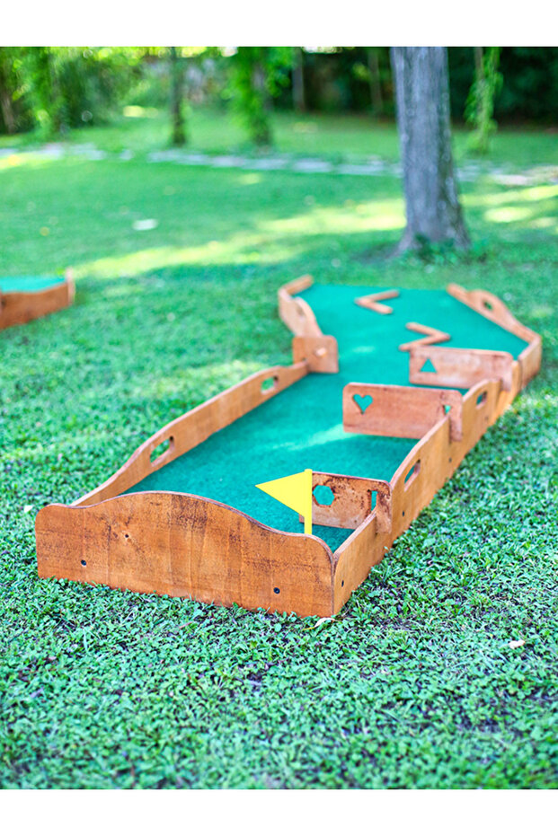 Ahşap Çocuk Mini Golf Seti - 6