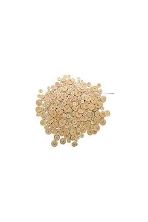 Wooden Craft Buttons - Plain