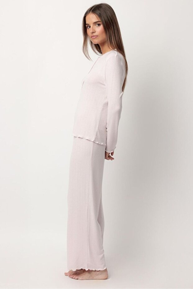 63616 Pembe Pijama Takımı - 2