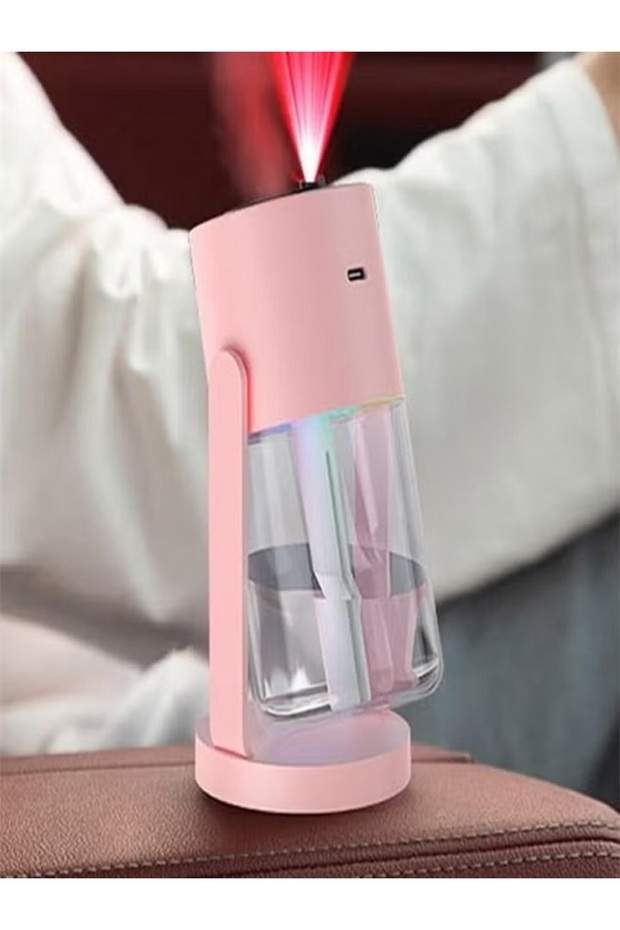 مرطب هواء USB يهتز على شكل سماء مرصعة بالنجوم، موزع روائح عطرية صامت لسطح المكتب، - 7