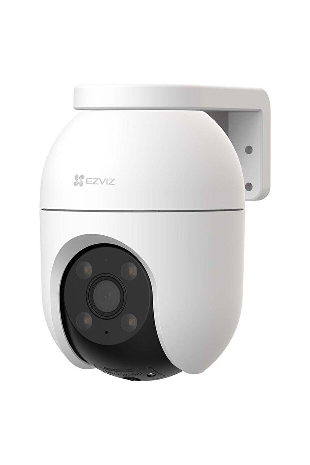 كاميرا EZVIZ C8C 4MP 2K+ خارجية مزودة بشبكة واي فاي - تغطية 360 درجة، كشف الأشخاص/المركبات، رؤية ليلية ملونة