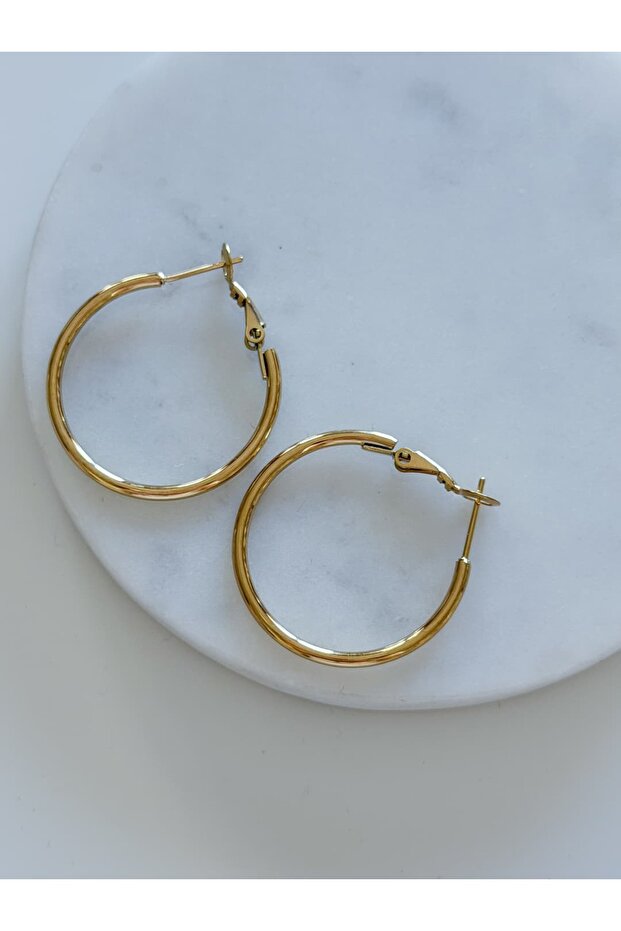 BASİC İNCE HALKA KÜPE - 1