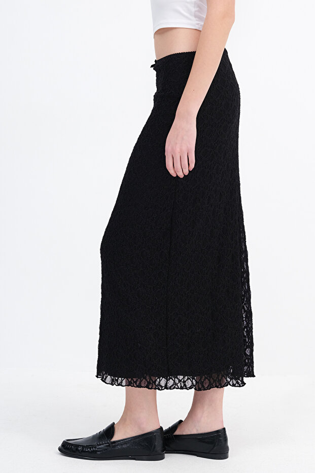 Dantelli Midi Etek E17691 - 5
