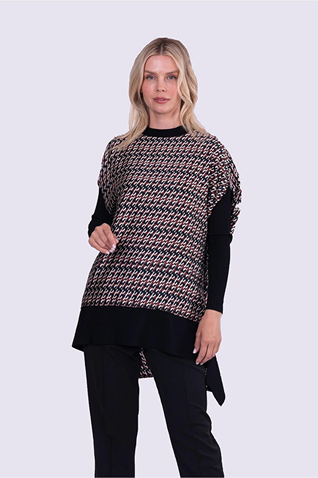Mendil Tunik SİYAH 6252 - 5