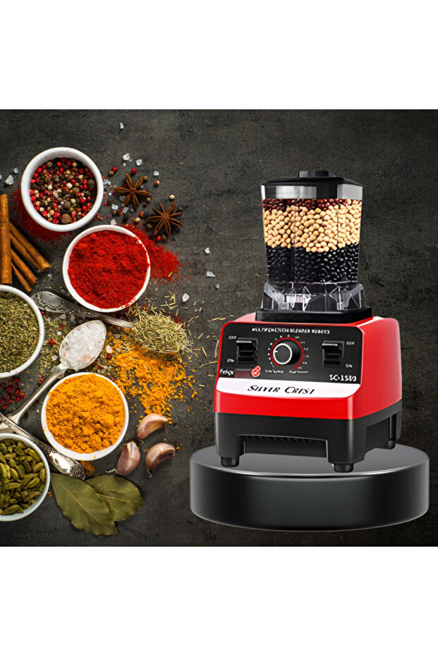 Smart blender and chopper with different speeds - 5