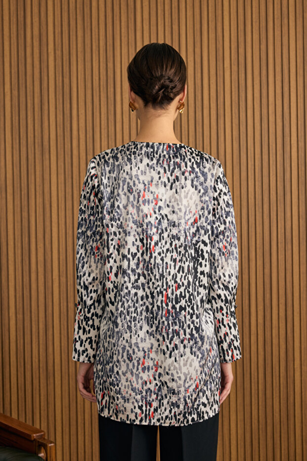 Leopar Desenli Tunik - 6