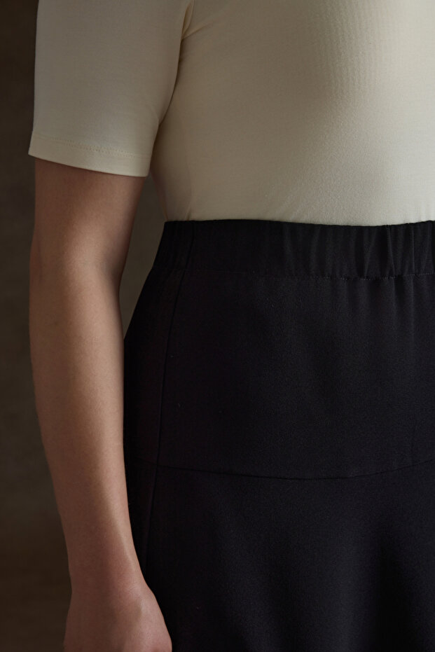 Beli Lastikli Etek - 5