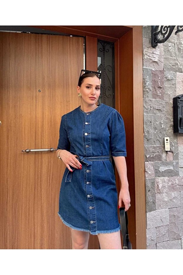 Püsküllü Elbise - 3