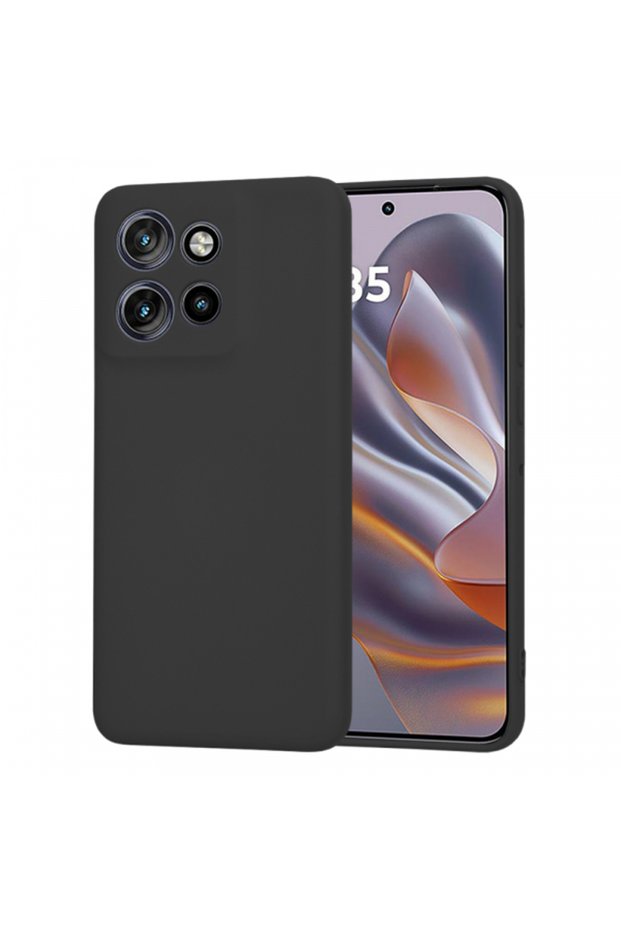 Θήκη Edge 50 Neo, Techsuit, SoftFlex, μαύρη