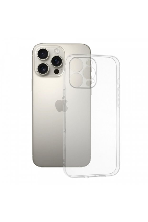 Case for iPhone 16 Pro Max, Techsuit, Clear, Transparent