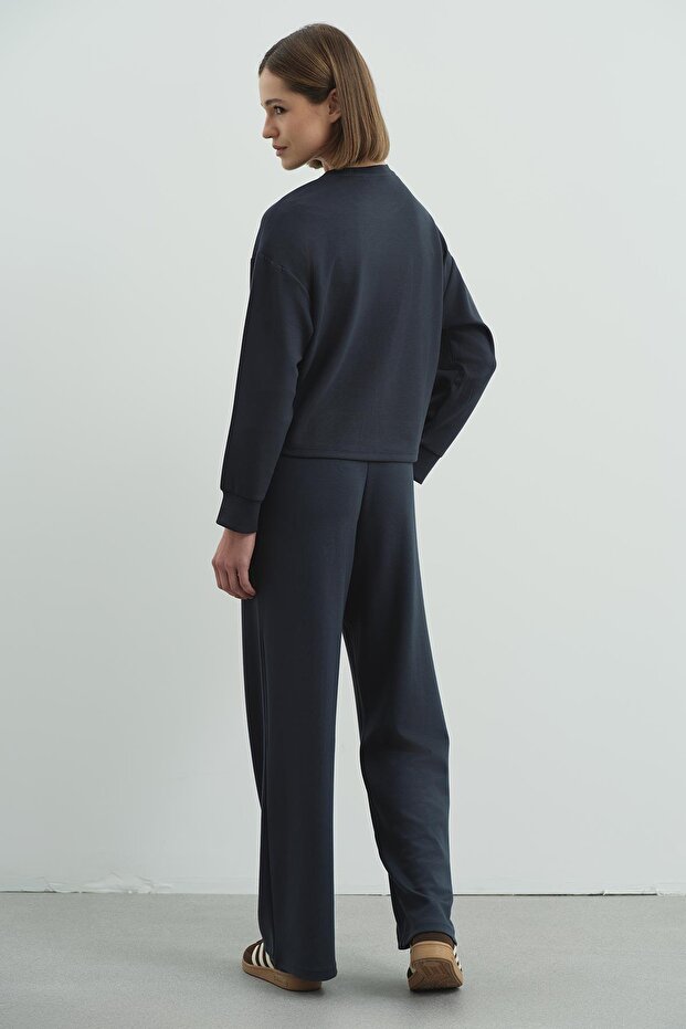 Pure Touch Basic Sweatshirt CC7005 Füme - 2