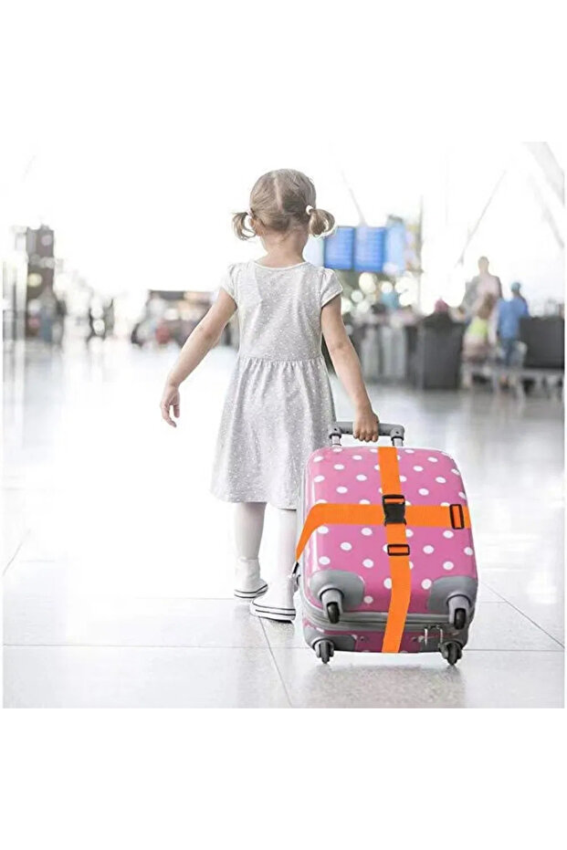 حزامان للأمتعة قابلان للتعديل بلمسة واحدة - 6