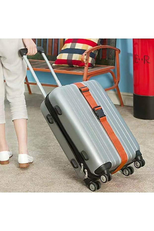 حزامان للأمتعة قابلان للتعديل بلمسة واحدة - 5