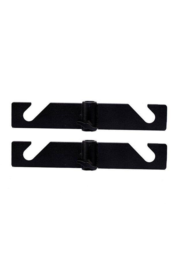 2B cardboard backdrop support hook set with stand attachment - 1