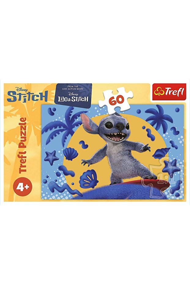 Trefl Puzzle 60 Disney Lilo a Stitch Den se Stitchem- Trendyol