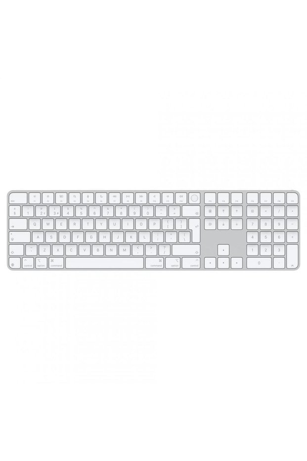 Magic Keyboard 2024 Touch ID Numeric Keypad, Romanian Layout, White Keys
