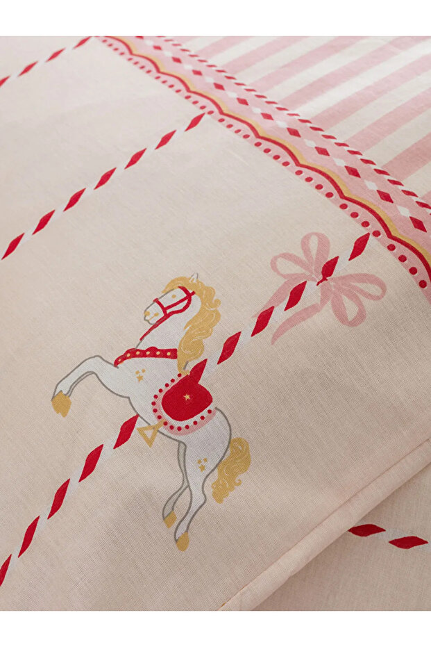 Karusel Desenli Tek Kişilik Nevresim Seti - 6