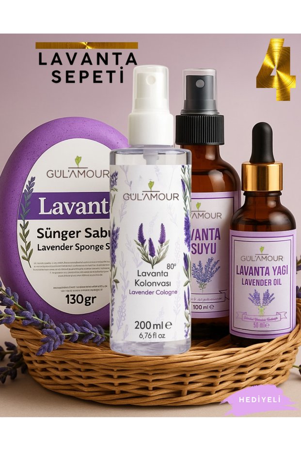 Lavender Basket Item 5 (Lavender Calm Ritual Set)