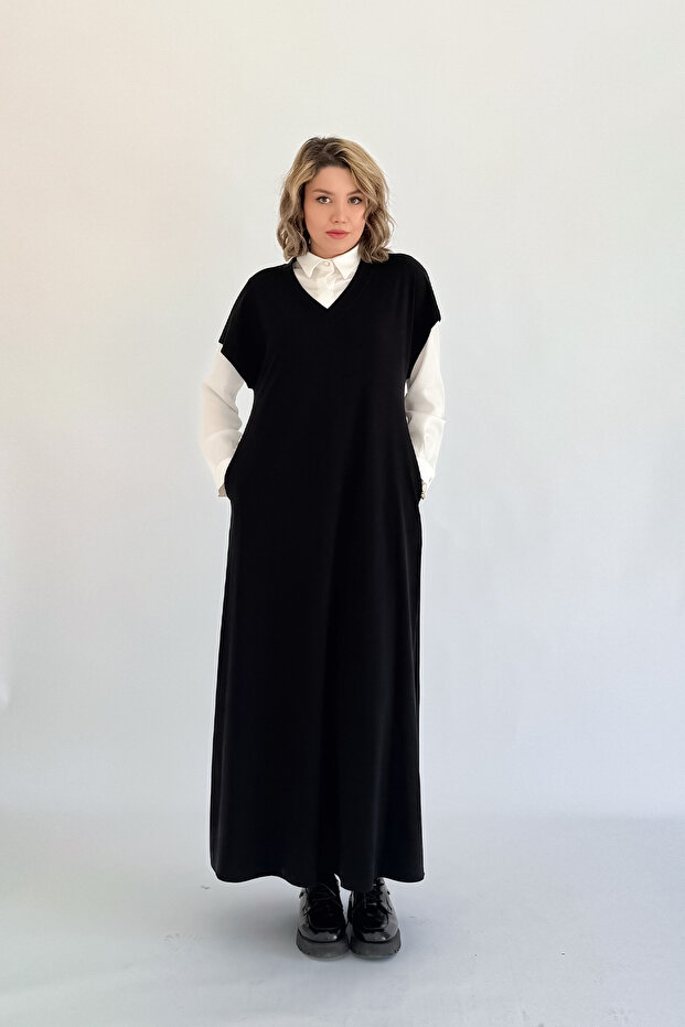 Modal Jile Elbise - 1