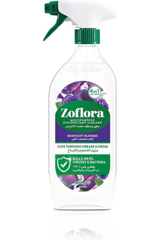 Multipurpose Disinfectant Spray - Midnight Bloom- 800 ml -All surface Cleaner