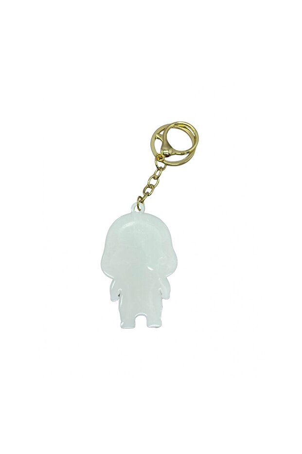 Squid Game Keychain, Plastic, 4 cm, Model 2, Square, - 2