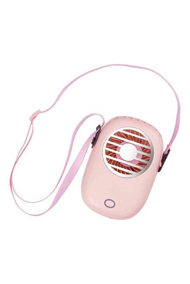 USB Mini Portable Fan Pink - 1
