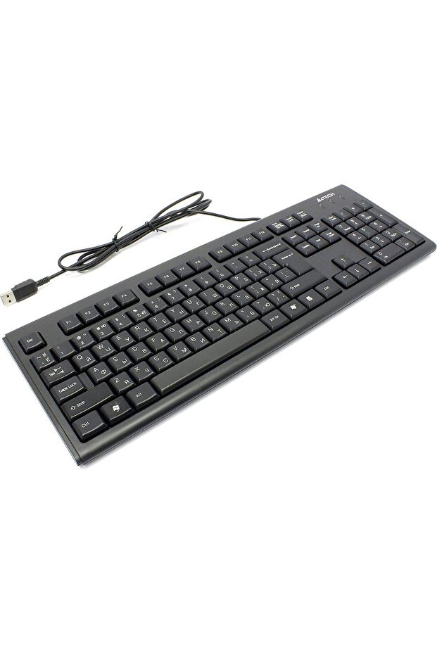 Tastatura A4tech KR-83, USB, Negru - 1