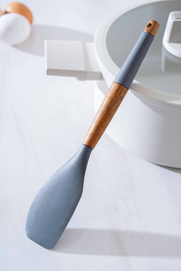 Evero Silikon Düz Spatula - 29 cm - 1