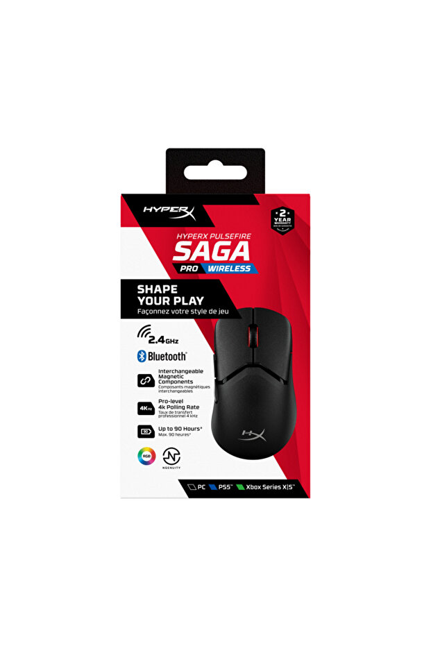 Mouse WS Hyperx Pulsefire Saga Pro - 1