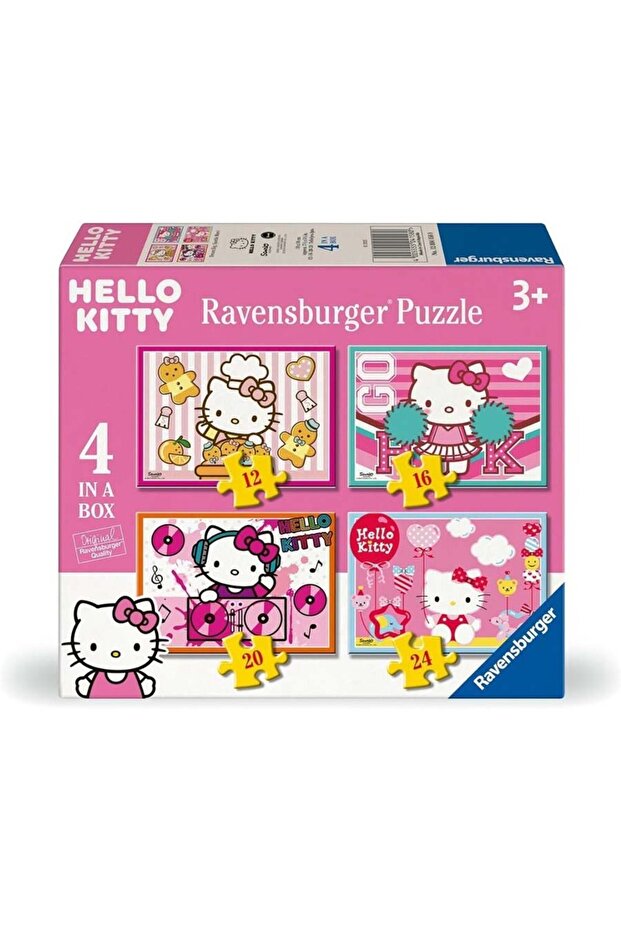 Hello Kitty 4 In 1 Puzzle - 1