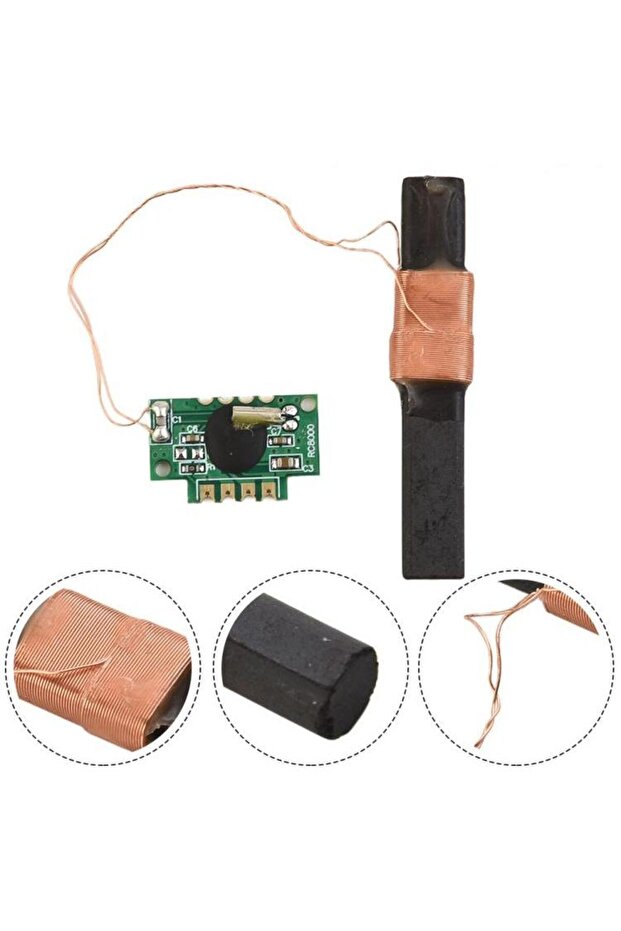 DCF77 Receiver Module Radio Time Module Radio Clock Radio Module Antenna DCF/77.5KHz Single Frequ... - 7