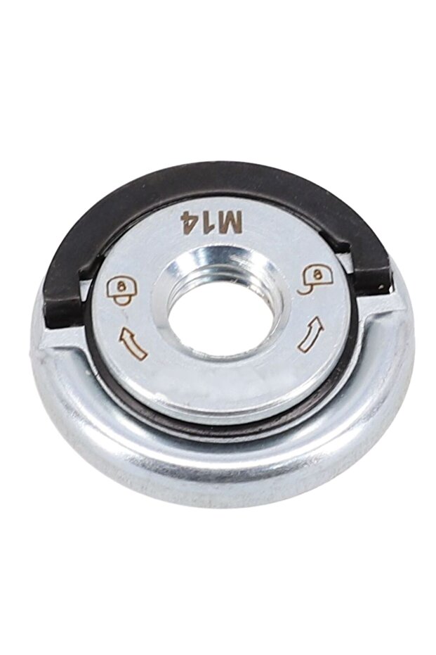 1pcs Quick Release Flange Nut M14 Thread Angle Grinder Flange Nut Power Chuck Pressing Plate For ...