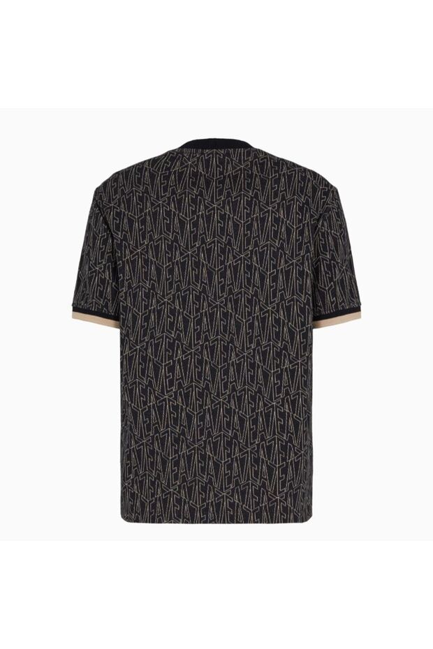 Tricou M TEE SS MONOGRAM JACQUARD Barbati - 2