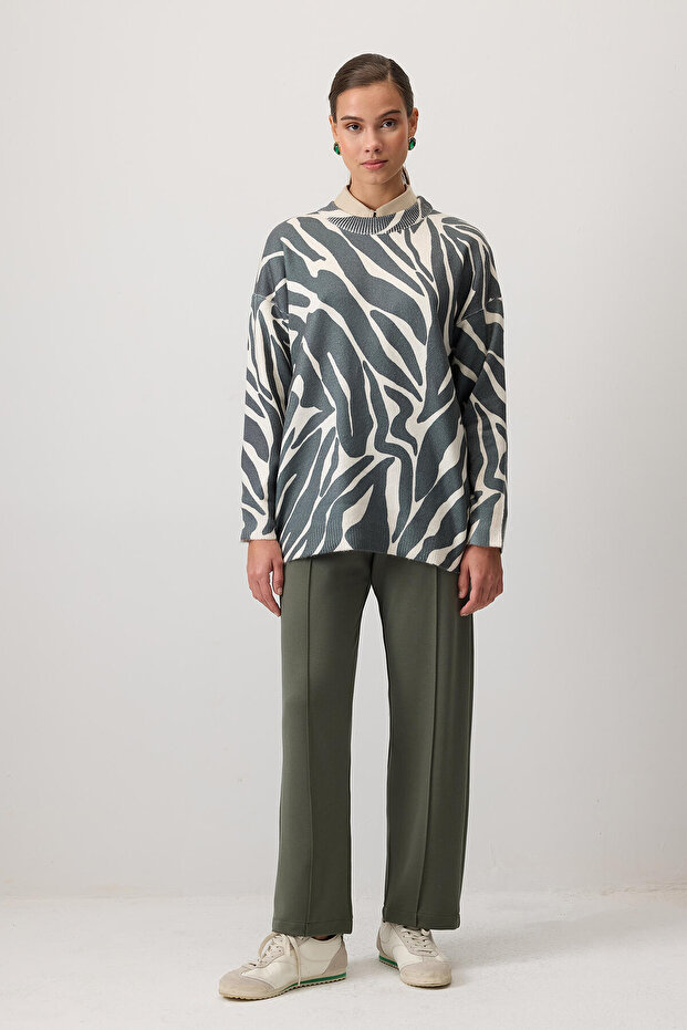 تونيك تريكو منقوش - 2