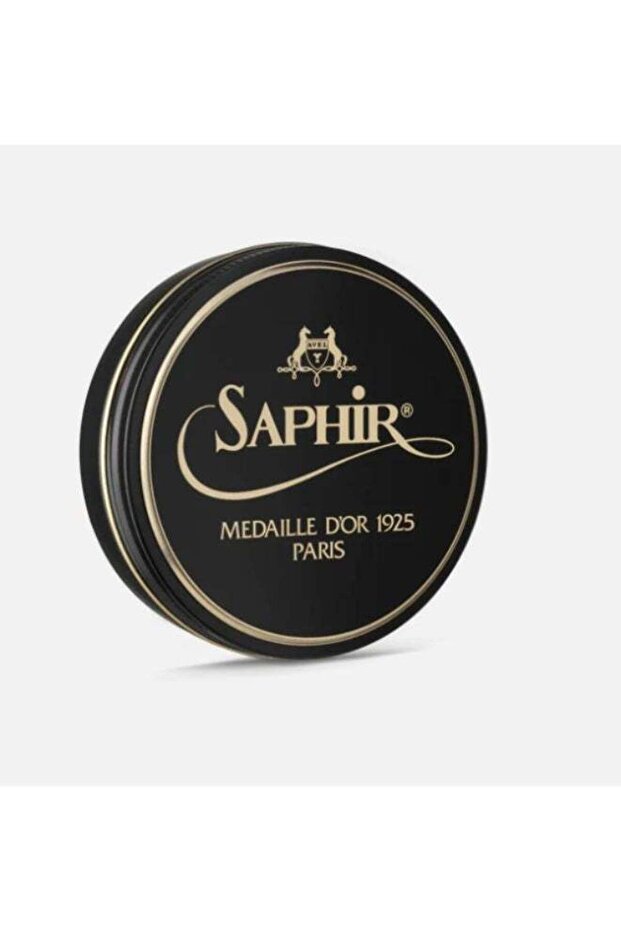 Medaille d’Or Pate De Luxe - Natural Wax Shoe Polish for Leather - 75ml - Burgundy