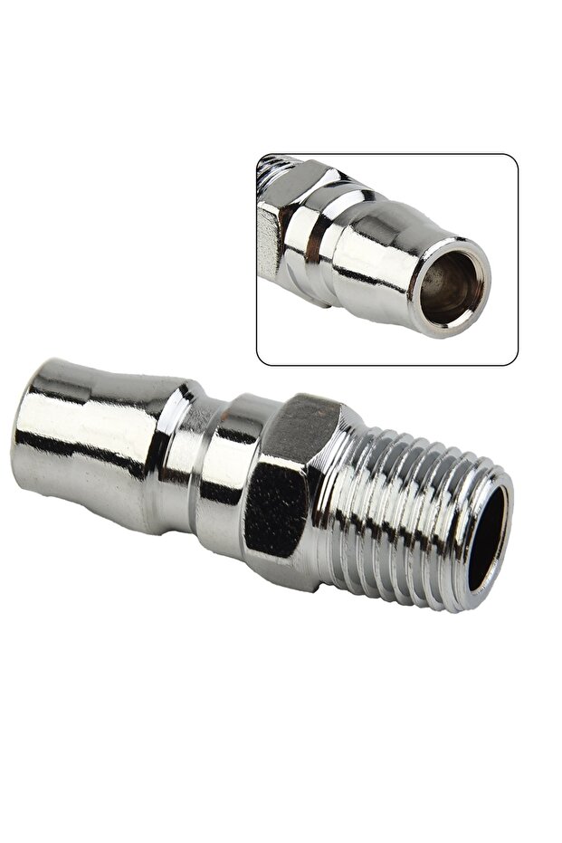 Pneumatic Fitting NITTO Coupling Connector Coupler 1/4inch BSP Male Thread Air Hose Pipe Connecto...