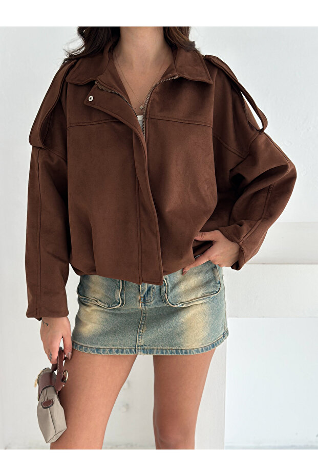 Suede Bomber Jacket - 6