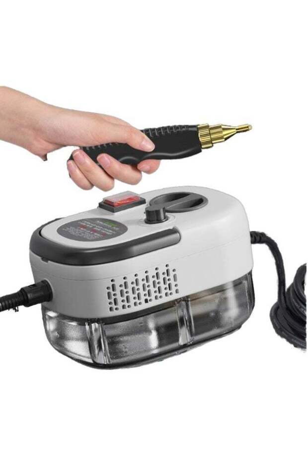 2500W High Pressure Handheld Steam Cleaner – 3 Bar, 1200ml Tank, 3 Brush Heads