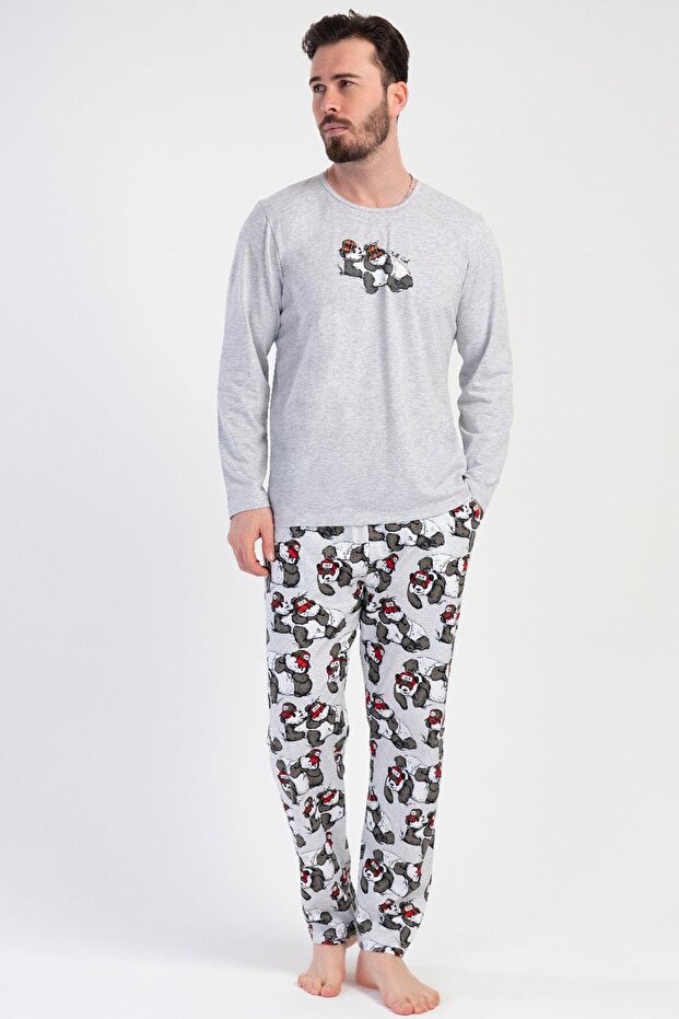 بيجامة مجموعة الرجال - 1