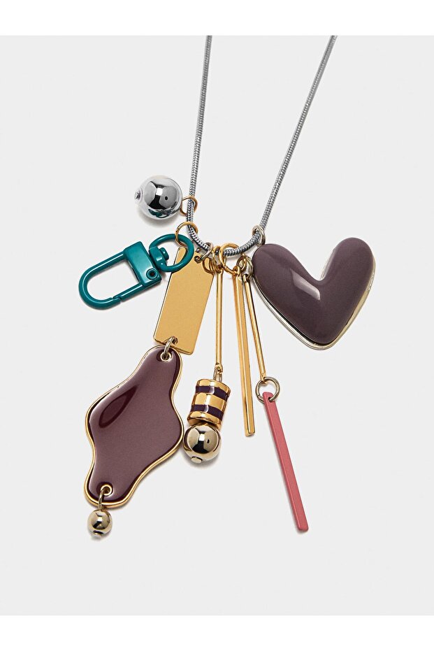 Mineli Charm'lı Kolye - 2
