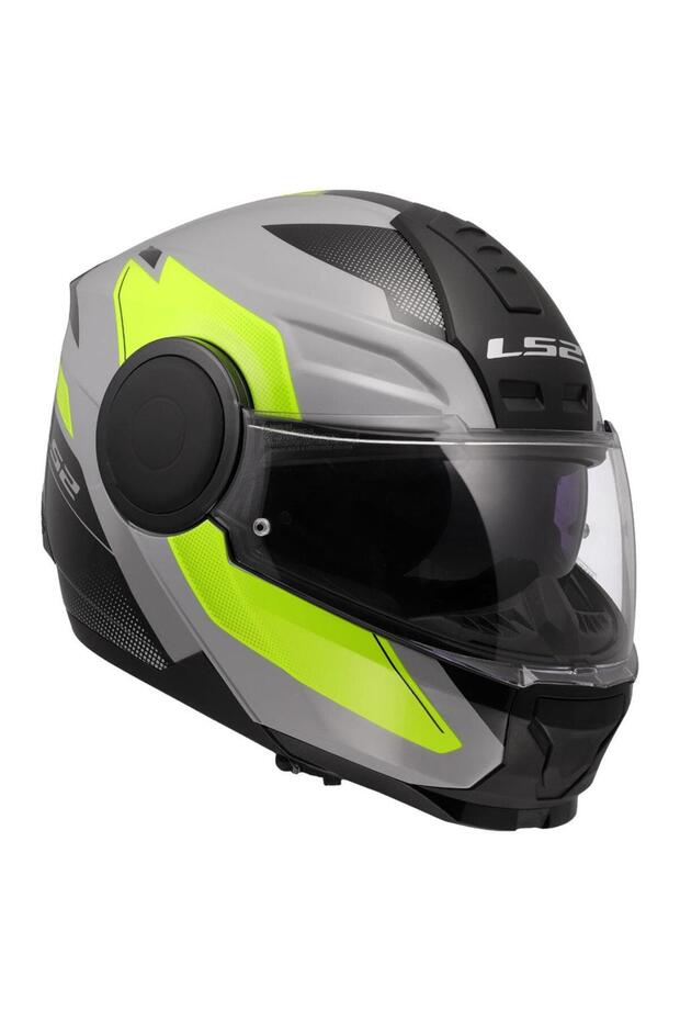 SCOPE 2 DURIA GRİ-NEON SARI KASK - 5