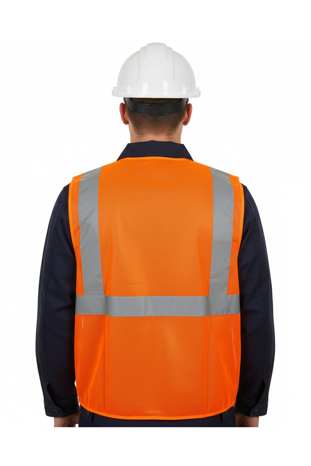 سترة تحذير للمهندسين عاكسة للضوء عالية الوضوح - 2