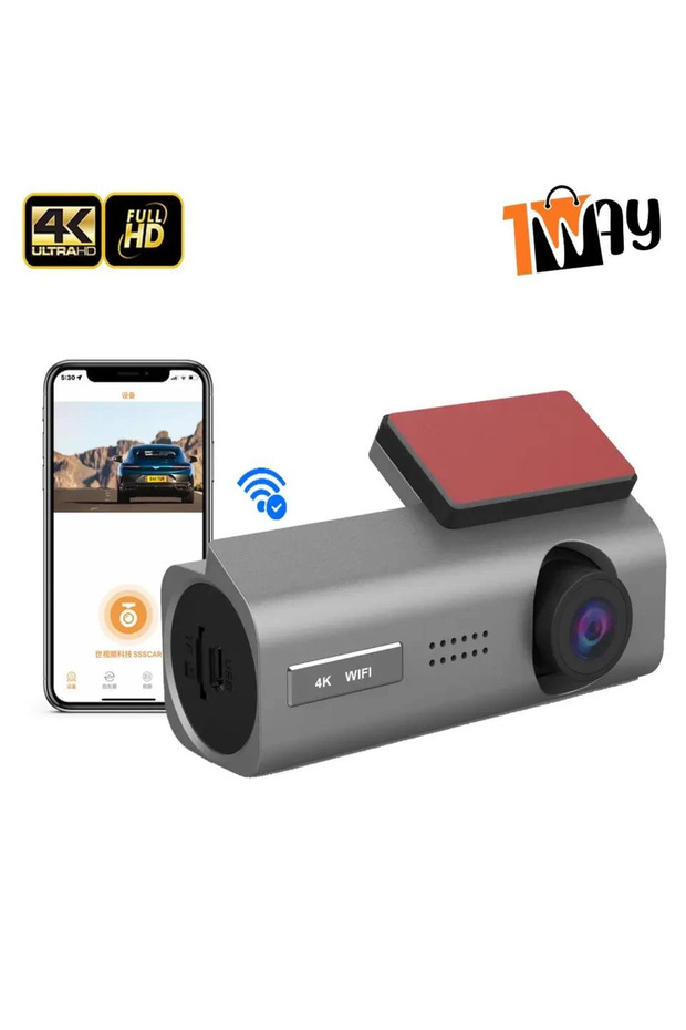 4k high definition front interior car camera