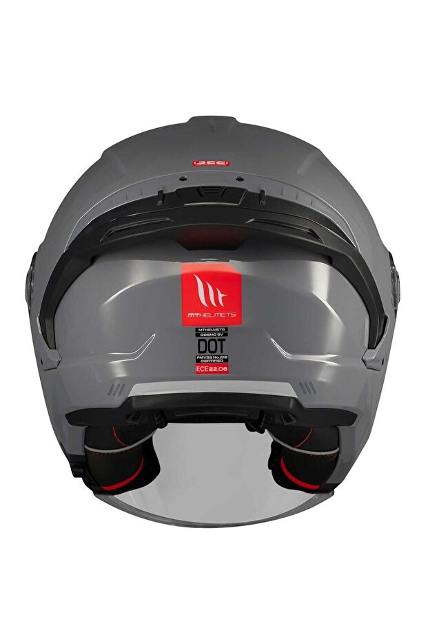 Cosmo Sv Solid A2 Açık Kask - 4